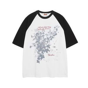 T-shirt décontracté unisexe d'été pour homme, coupe oversize, uni, à manches courtes, col en V, anti-plis, respirant, écologique, 100 % coton tricoté - Product Image 3