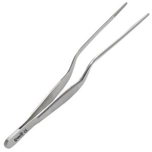 VENTA CALIENTE GORAYA GERMAN NEW LUCAE Ear Dressing Forceps 5 1-2 (14 Cm), forma de bayoneta, puntas dentadas CE ISO APROBADO - Product Image 1