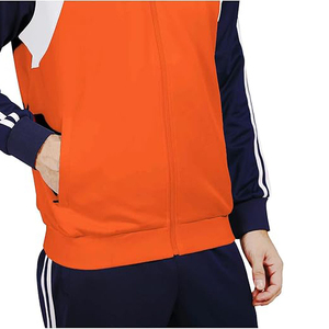 Ensemble de survêtement en polyester pour homme, fermeture éclair, léger, respirant, entraînement en salle de sport, jogging, veste décontractée - Product Image 5