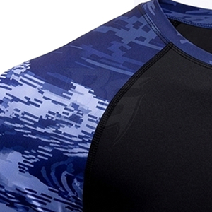 Long Sleeve Men MMA Rash Guard Breathable Quick Dry Compression Shirt Premium Quality Spandex/Polyester - Product Image 4