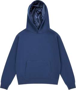 Venta al por mayor de los hombres de peso pesado de alta calidad Sudadera con capucha de lana de algodón con forro de satén para el invierno precio razonable - Product Image 5