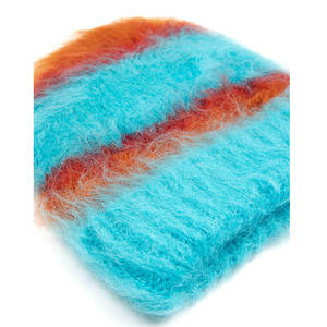 Gorro de Mohair Personalizado con Logotipo OEM y ODM para Hombre, Gorro de Punto Deportivo de Invierno, Gorro de Mohair de Punto Unisex de Diseño - Product Image 5