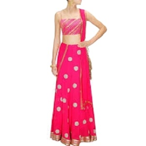 Designer partie porter lourde mariée lehegna et pakistanais anarkali costumes de style pour cette saison de mariage - Product Image 2