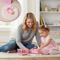 Babeside 4,5'' Mini Vollsilikon Weiche Spielzeug-Reborn-Babypuppe Cookie Realistische Schlafende Neugeborenen-Puppe für Sammler & Geschenkeläden