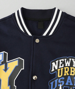 Veste universitaire unisexe, construction durable, coutures renforcées, poche à rabat personnalisée, broderie personnalisée, équipe, école - Product Image 3