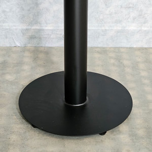 Modern Farmhouse 60cm Coffee Table Durable Iron Legs Stone Top Black CFD68217 Living Room Furniture Set - Product Image 6