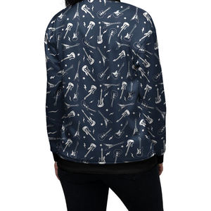 แจ็คเก็ตบอมเบอร์ผ้าซาตินพิมพ์ลายแบบซับลิเมชั่น ปี 2023 ดีไซน์ใหม่สั่งทำพิเศษ คุณภาพสูง บุด้วยใยฝ้ายอย่างดี กันลม ระบายอากาศได้ดี เป็นมิตรต่อสิ่งแวดล้อม - Product Image 5