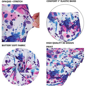 Diseña tu propio estilo de moda al por mayor sublimación personalizada mujeres legging buen material OEM servicios gran oferta legging impreso - Product Image 5