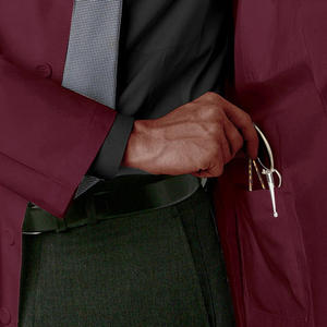 100% algodón de manga larga Hospital médico uso ropa de trabajo bata larga de laboratorio para mujeres y hombres - Product Image 6