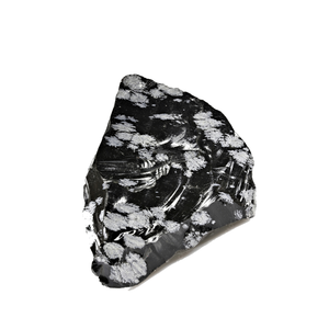 หินออบซิเดียนจุดตัดเป็นจุดคริสตัลรักษาความงามตามธรรมชาติเหมาะสำหรับการตกแต่งบ้านหรือสำนักงาน - Product Image 6