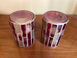 Vente chaude Porte-bougie en verre mosaïque artisanal Contenant de bougie fait à la main pour bougie chauffe-plat - Product Image 3