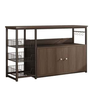 Mueble de cocina con estantes y perchas integrados Ohaha - TB068 - Product Image 2