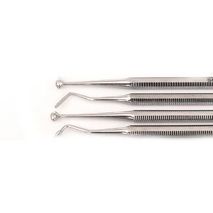 Espátula Manual para Obturaciones Dentales, Herramienta para Rellenos de Composite, Instrumento para Amalgama, Espátula de Plástico de Doble Extremo de Acero Inoxidable - Product Image 3