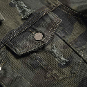 Chaqueta de Mezclilla para Hombre con Logotipo Personalizado de Alta Calidad a Bajo Precio, Chaqueta de Invierno Transpirable Personalizada de Talla Grande para Hombre - Product Image 4