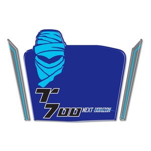Adesivi 3D Personalizzati per Serbatoio Yamaha Tenere 700 2023 - Product Image 2
