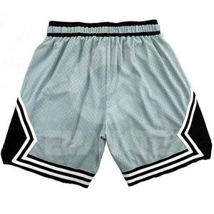 กางเกงบาสเก็ตบอลชายเอวสูง ชุดพิมพ์ลายปรับแต่งได้ ผ้าสเตรช แห้งเร็ว 100% โพลีเอสเตอร์ กางเกงกีฬาวิ่ง - Product Image 2