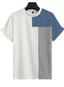 Camiseta de Verano para Hombre en Combinación de Colores de Poliéster - Product Image 6