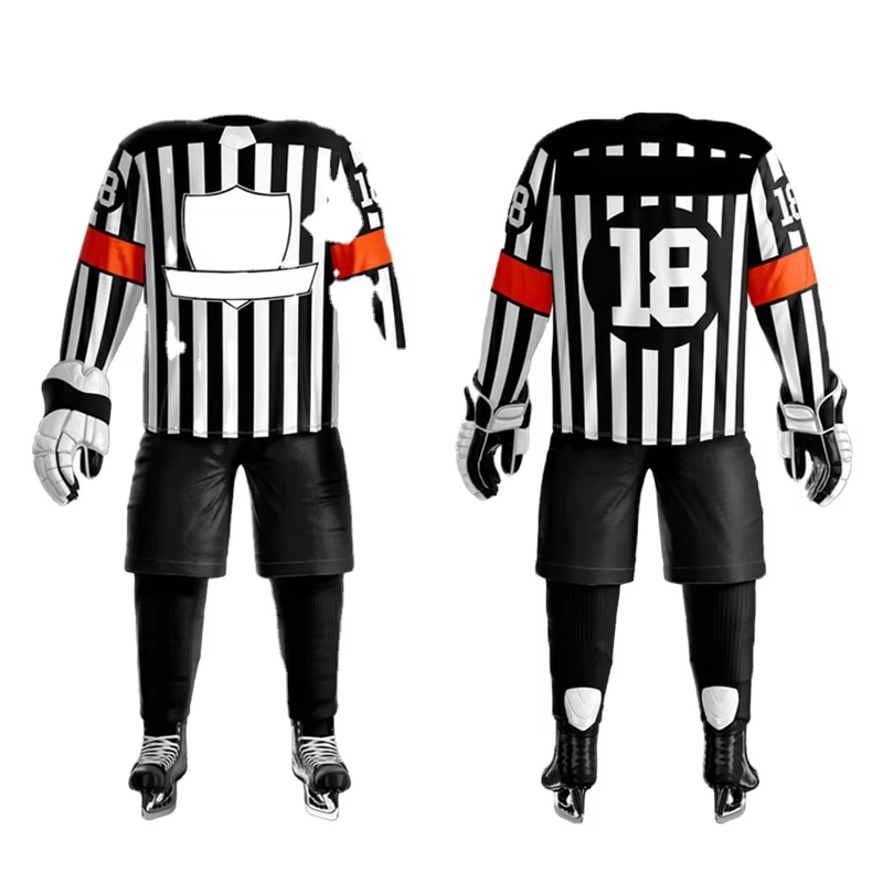 Wholesale OEM Breathable Ice Hockey Uniforms
