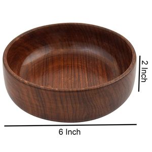 Auténtico Tazón de Madera para Servir, Diseñado para Celebraciones Familiares, Exhibición en Hoteles, Experiencia Gastronómica, Eventos de Boda, Tazón a Precio de Mayoreo - Product Image 4