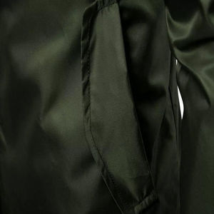 Chaqueta Bomber de Primavera para Hombre, Diseño Moderno, con Cuello Alto y Logotipo Frontal, Resistente al Viento, 100% Poliéster, Informal - Product Image 4