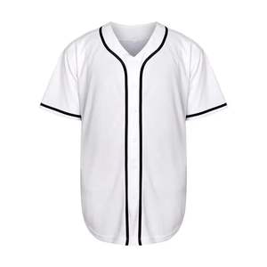 Men's High Quality Classic Solid Color Short Sleeve Loose Outdoor Sports Jersey Soccer Uniform T-Shirt Baseball Softball Wear - Product Image 5