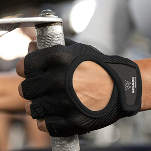 Wolson Industry Unisex Medio dedo Guantes de levantamiento de pesas Mujer Ciclismo Entrenamiento Gimnasio Entrenamiento Guantes deportivos hechos de silicona - Product Image 4