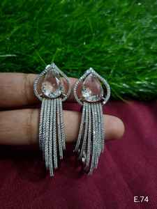 BOUCLES D'OREILLES DE STYLE CLASSIQUE DE DIAMANT AMÉRICAIN TRADITIONNEL ET À LA MODE PLAQUÉ-BOUCLES D'OREILLES DE CADEAUX D'ANNIVERSAIRE ET DE NOËL - Product Image 6