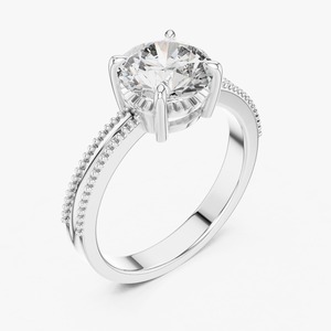 Anillo de Diamante Cultivado en Laboratorio de Alta Calidad y Elegante para Fiestas o Eventos y Uso Diario Disponible a Precio de Fábrica - Product Image 1