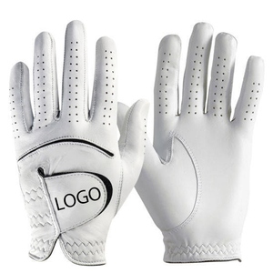 La mejor opción de guantes de golf de piel de oveja OEM hecho a medida de cuero genuino última alta calidad al por mayor sensación Premium - Product Image 1