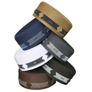 Chapeau de prière islamique AMMAR KUFI pour hommes, style traditionnel turc de qualité supérieure, léger, chapeau de crâne pour l'Aïd et le Ramadan, vente en gros OEM - Product Image 1