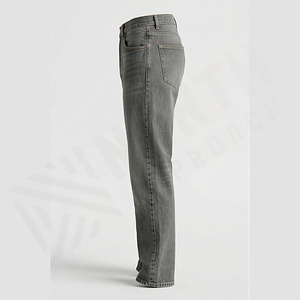 Pantalones Vaqueros Desgastados Personalizados OEM de Fabricación Profesional, Pantalones de Mezclilla Ajustados y Elásticos para Hombre, Ropa Casual - Product Image 3