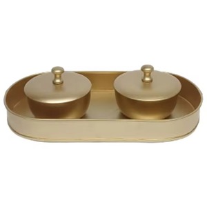 Bol en aluminium pour fruits secs, fiable et durable, la brillance du bol apporte un subtil sentiment de célébration - Product Image 2