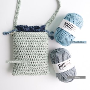 Bridge เส้นด้ายถักโครเชต์ (80ก.), เส้นด้ายไนลอนคอตตอนอะคริลิคจากเกาหลี - Product Image 3
