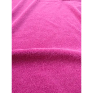 KVR 2024 tissu éponge français en coton viscose de bambou écologique sergé tissé en chaîne de haute qualité dernière éponge française à vendre - Product Image 2