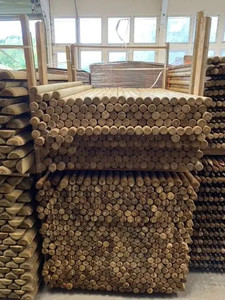 Estacas Cuadradas de Madera de Madera Dura, Estacas Redondas de Madera para Cercas Agrícolas, Estacas para Agricultura - Product Image 6