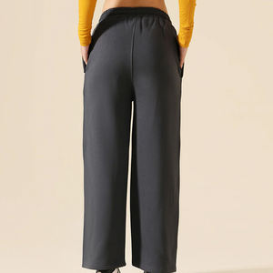 Pantalons amples de haute qualité pour femmes grandes tailles, en coton, décontractés, vêtements de rue, dernières tendances, vente chaude, respirants, avec cordon de serrage - Product Image 4