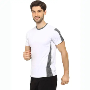 <b>Men's</b> High Quality Custom Color Cotton T-Shirt Crew Neck <b>Stretch</b> Design Quick Dry Breathable Loose Fit Casual - Product Image 6