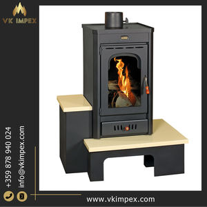 Best Selling Energy-Efficient Freestanding <b>Wood</b> Burning <b>Fireplace</b> <b>for</b> Home Hotel Villa Use with 11.4 kw Room Heating Output - Product Image 3