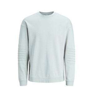 Sweat-shirts personnalisés pour hommes en polyester/coton, sweats à capuche en molleton de haute qualité, logo brodé au dos, 220g, respirant, automne - Product Image 2