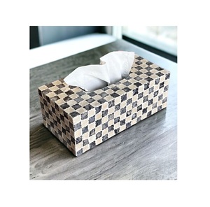 New Antique Design Table Decor <b>Tissue</b> Box Christmas Mother of Pearl Decorative <b>Tissue</b> Box Holder <b>for</b> Home Hotel Office Use - Product Image 5