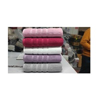 Serviette blanche pour le visage, serviette de bain en éponge pour hôtel, vente en gros, serviette de plage, sport, sac Opp pour adulte, luxe pur 100% coton de haute qualité