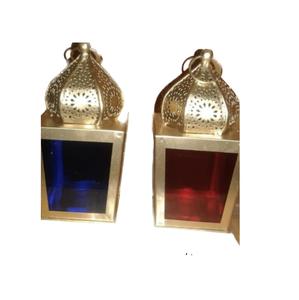 Bougeoirs en métal faits à la main lanternes bocaux pour la décoration intérieure forme de taille personnalisée dernière conception suspendue de toit classique pour - Product Image 1