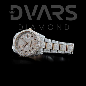 Reloj Unisex de Alta Calidad con Diamantes de Moissanita VVS, Correa de Acero Inoxidable ETA, Movimiento Mecánico, Esfera de Cristal, Estilo Hip Hop - Product Image 2