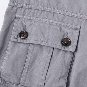 Oem Casual Cargo Pantalones Hombres Nuevo Diseño Sólido Delgado Con Multi-bolsillo y algodón Uso al aire libre Venta al por mayor Transpirable Cargo Pantalones - Product Image 3