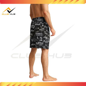 Pantalones cortos de gimnasio para hombre, elásticos, ecológicos, personalizados, de secado rápido, impermeables, informales, para correr, con impresión por sublimación - Product Image 5