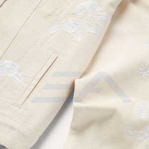 Chaqueta de Mezclilla de Invierno para Hombre, 100% Algodón, con Logotipo Personalizado al por Mayor, Transpirable, Ecológica, Forro de Algodón de Alta Calidad, para Uso en Exteriores - Product Image 4