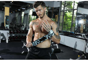 Oferta Especial: Muñequeras Deportivas Aisladas de Neopreno Personalizadas con Cierre Magnético para Levantamiento de Pesas - Product Image 4