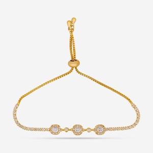 สร้อยข้อมือแฟชั่นประดับเพทาย รุ่น 191960 - Product Image 1