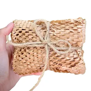 For Gift And Craft Packaging Brown Kraft Gift-Wrapping Paper Roll Recycled Honeycomb Kraft Packing Paper Rolls