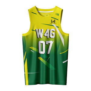 Conjunto de Uniforme de Baloncesto Personalizado para Hombre, Sin Mangas, Alta Calidad, 100% Poliéster, Secado Rápido, Absorbe la Humedad, Transpirable - Product Image 2